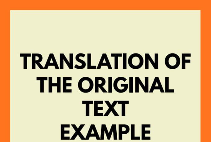 editing or translating your text